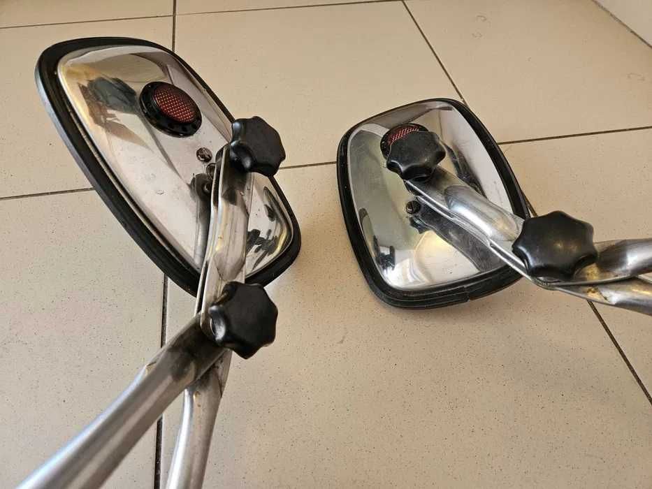 Inox oglinzi CONVEXE suplimentare rulota cromate