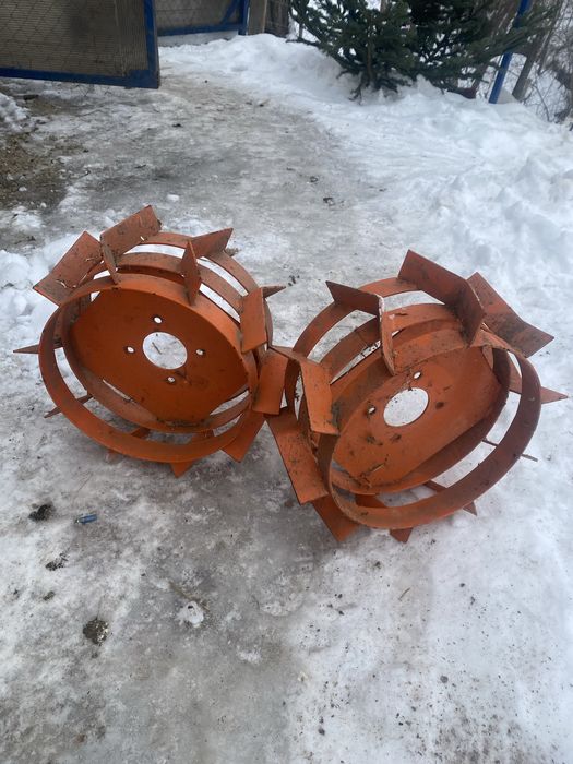 Roti si rarita motocultor !