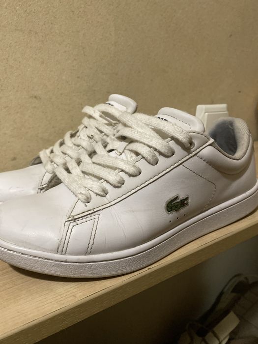 Lacoste белые кроссовки