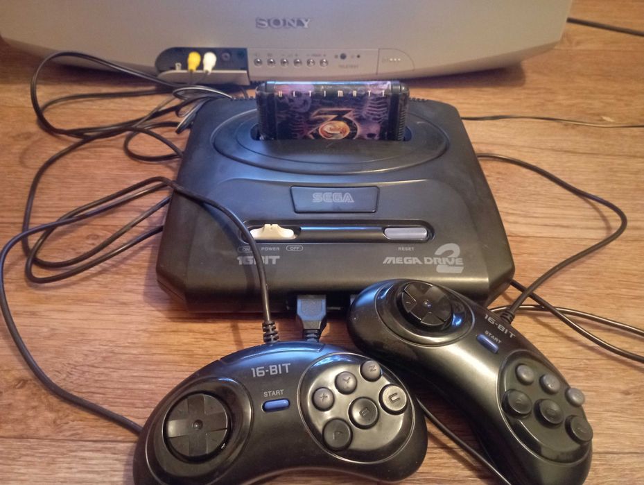 Приставка Sega Mega Drive 2 (не новодел)
