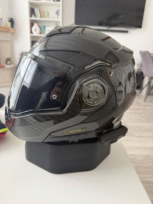 Casca moto LS2, FF901 ADVANT X, carbon marime M