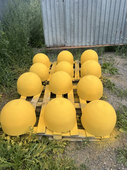 Барьер бетонный полусфера