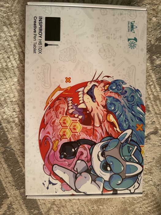 Графический планшет Huion Inspiroy H610X черный