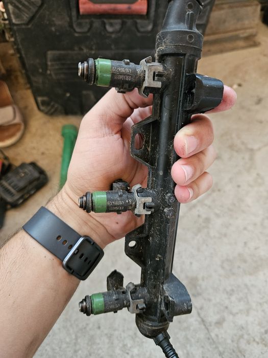 Rampa injectoare+injectoare polo 1.2 benzina