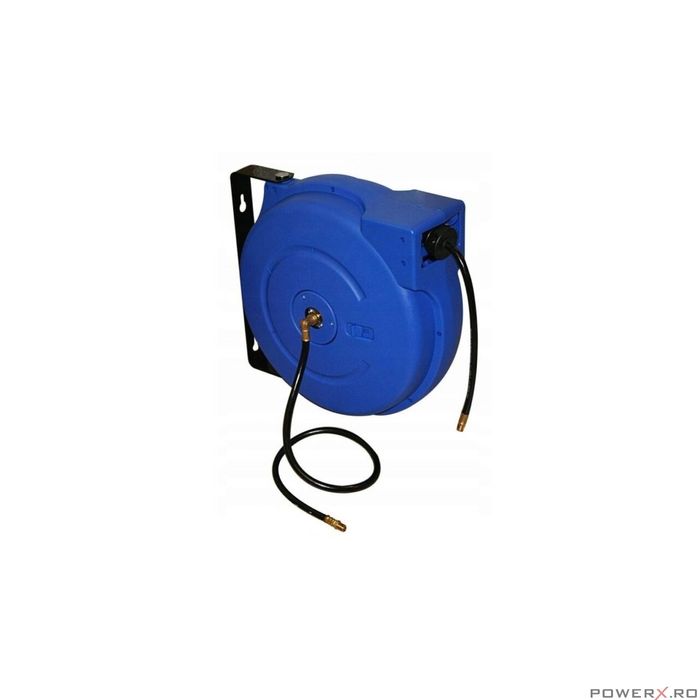 Tambur cu furtun pentru aer comprimat si apa, 3/8" 15 m, Asta