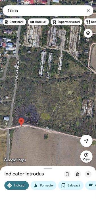 Teren intravilan destinat locuinte parcului primarie glina parcelabil