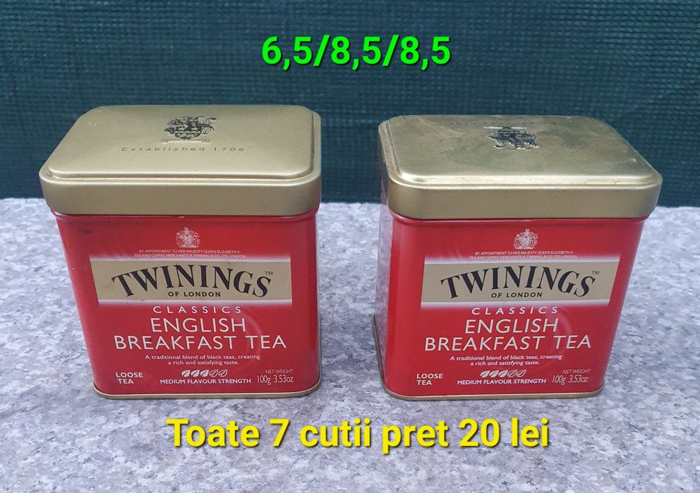 Cutii Tabla [7 bucati]