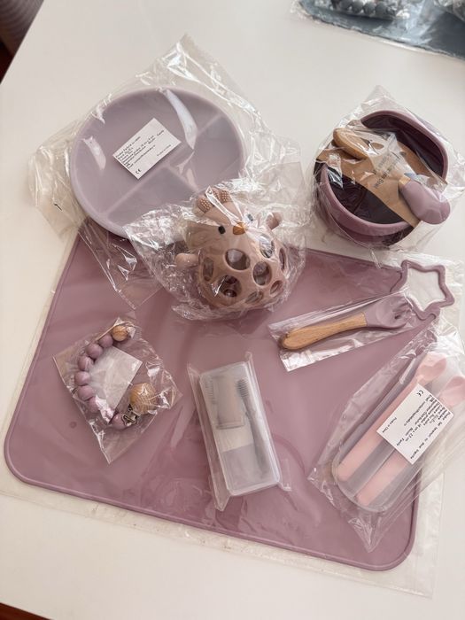 Pachet Complet Diversificare cu Accesorii din Silicon