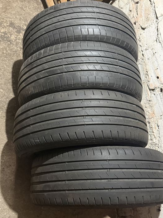 4 anvelope vară 205/55 R16 91V – Goodyear + Debica – DOT 2019/2023