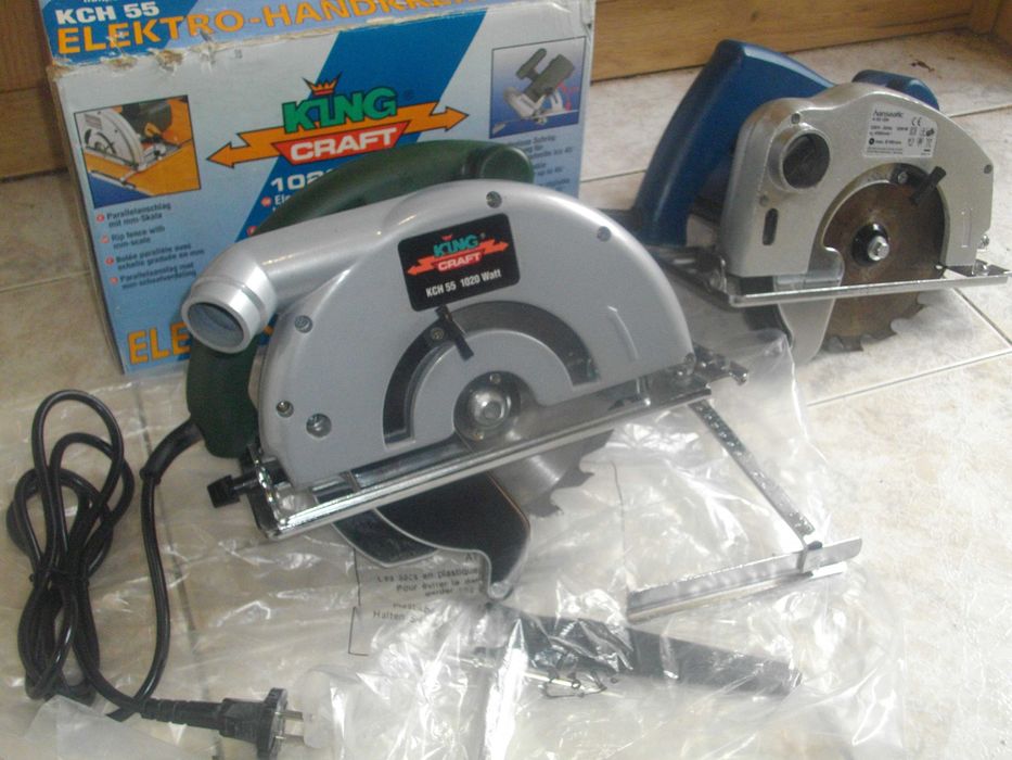 Нов Немски Ръчен Циркуляр 1020W King Craft/ 1200W Hanseatic ф160мм