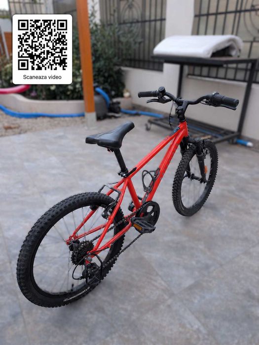 Bicicleta copii Rockrider EXPL 500, 20", 6 viteze, suspensie