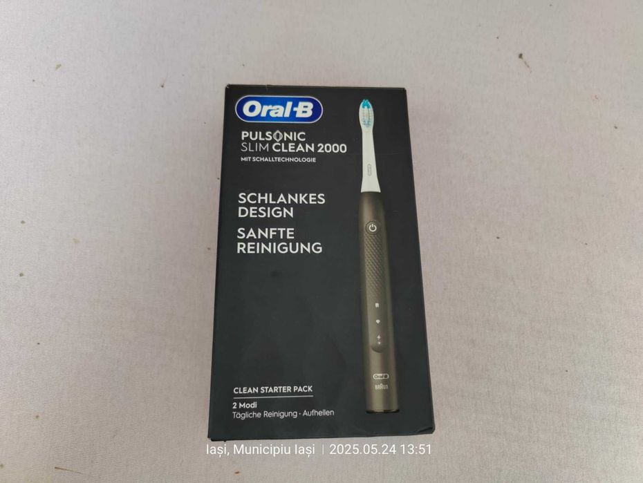 Periuța de dinți electrică Oral-B Pulsonic/Braun, Slim Clean 2000