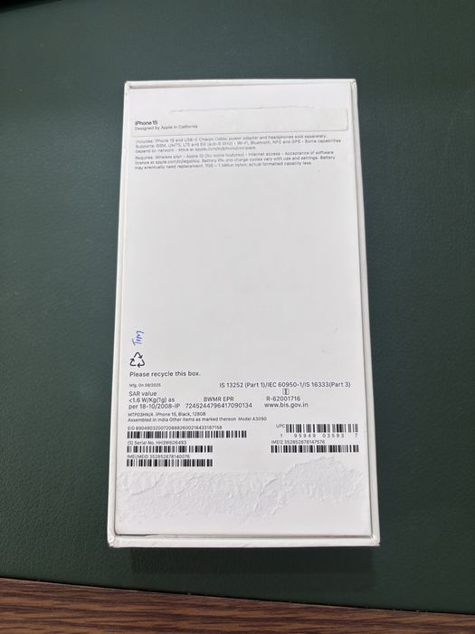 Iphone 15 оригинал