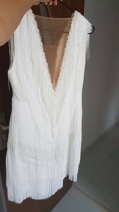 Rochie cusuta manual