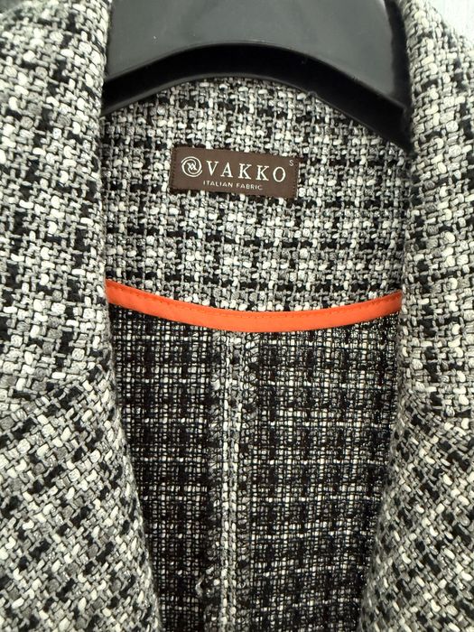 Памучно сако тип жилетка VAKKO