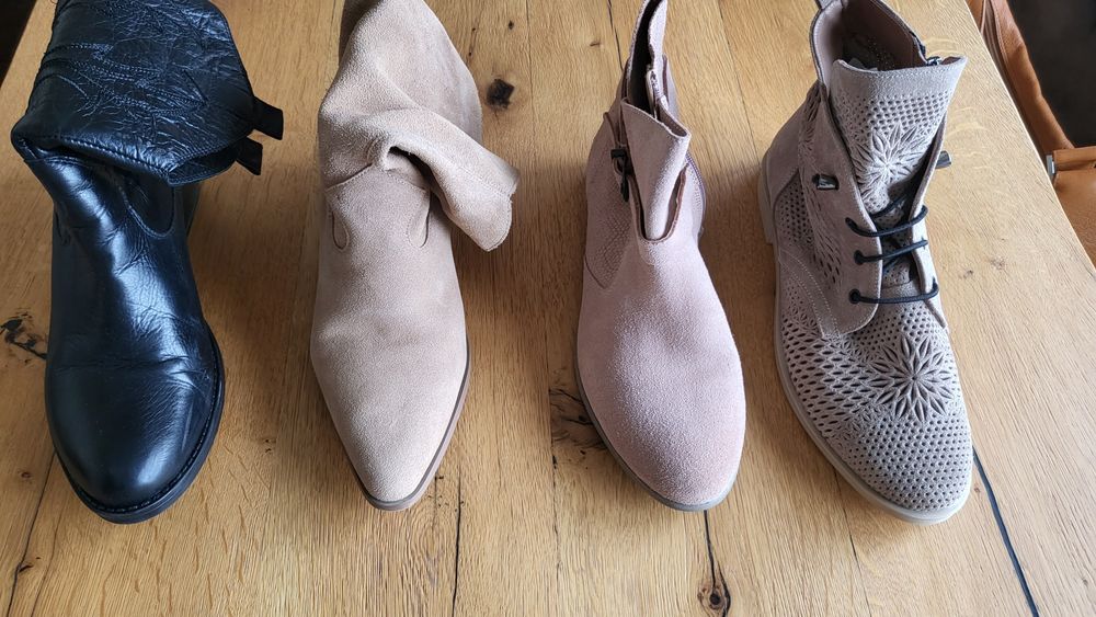 Колекция обувки от естествена кожа