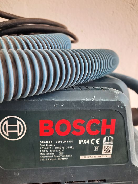 Прахосмукачка Bosch GAS 400 A за сухо и мокро почистване