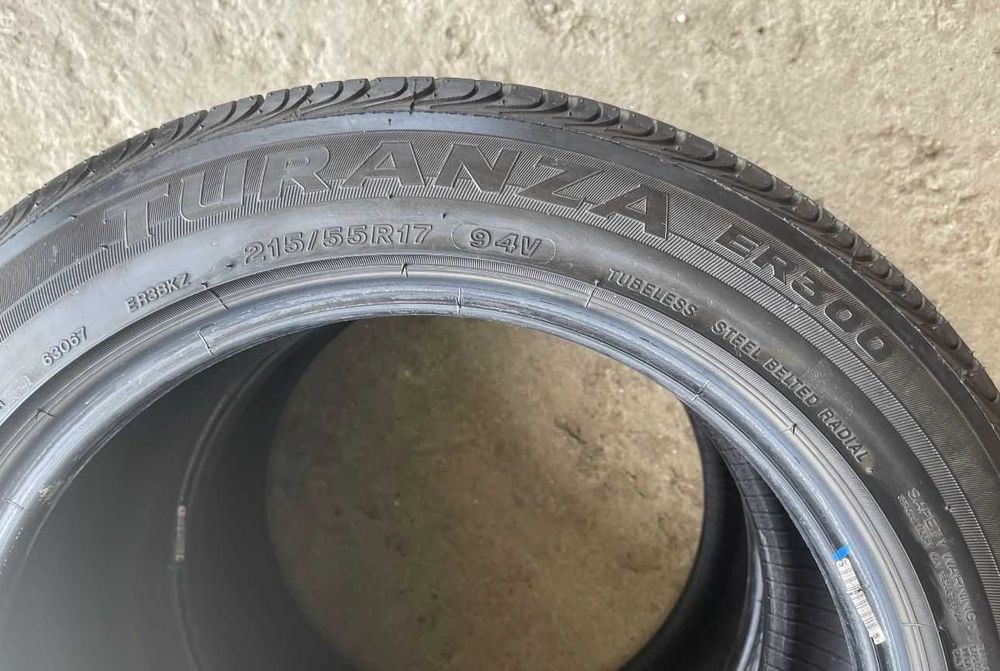 215/55 R17 Bridgestone Turanza ER300 8mm