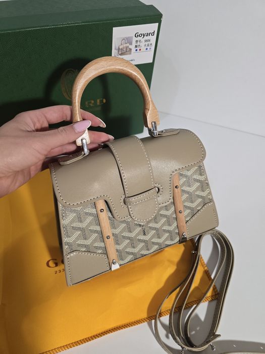 Налична чанта Goyard Saigon Бежов