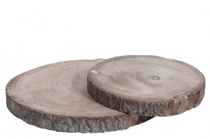 Disc Paulownia, Lemn, grosime 3 cm