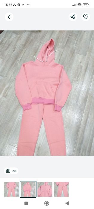 Теплый костюм для девочки на флисе