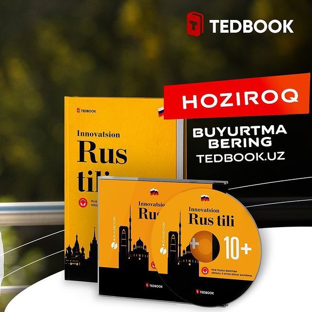 Tedbook ingliz rus tili booknomy koreys tili smartbook arab tili get c