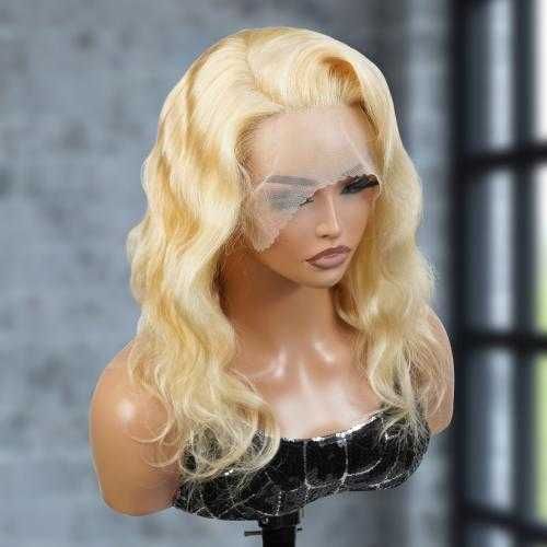 Естествена бразилска руса перука 55-60 см