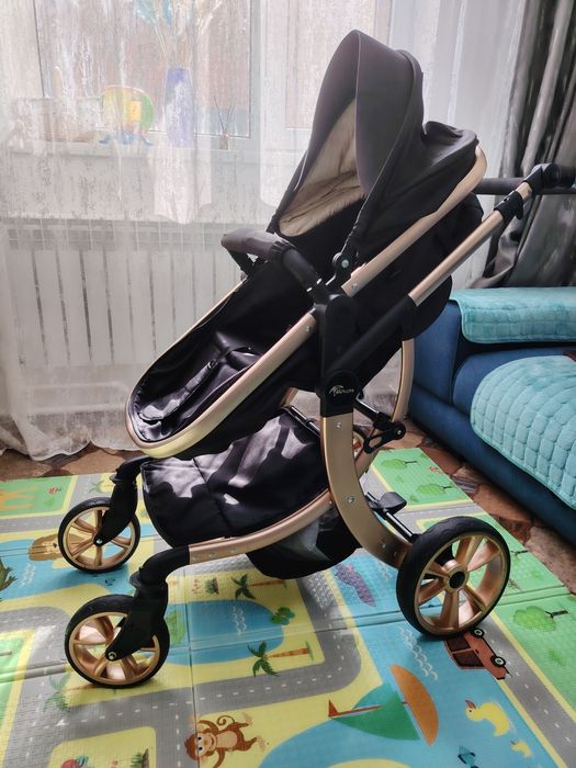 Коляска трансформер Teknum 608A, черный