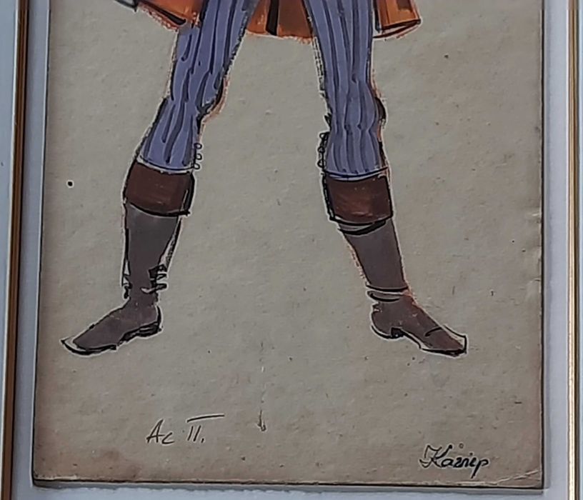 Картина на худ.Асен Попов  1895-1976г