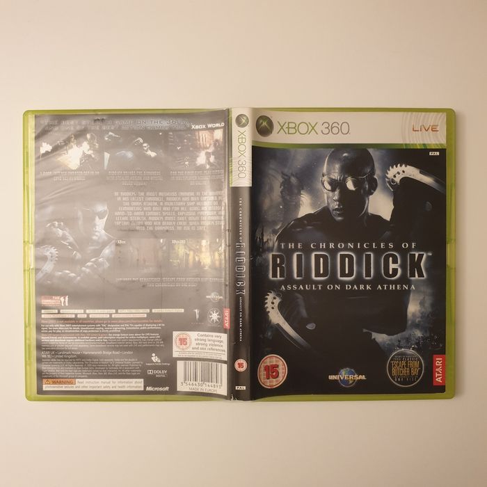 The Chronicles Of Riddick Assault On Dark Athena Xbox 360
