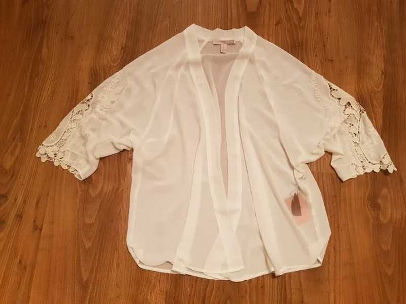 Cardigan cu broderie pe maneca Forever 21,nou,marimea M