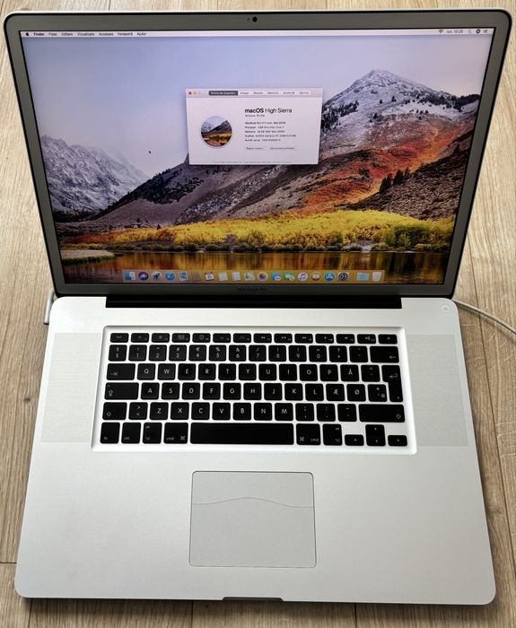 Macbook pro 17” 2010