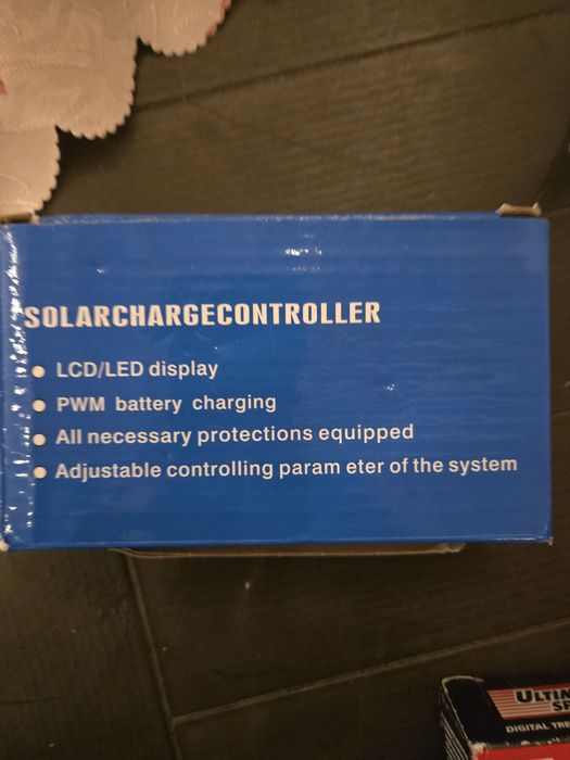 Controler încărcare solar, 50A, nou, USB, protectie, ecran LCD
