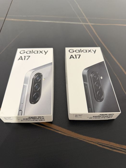 Samsung A17 Noi-Silver-Black