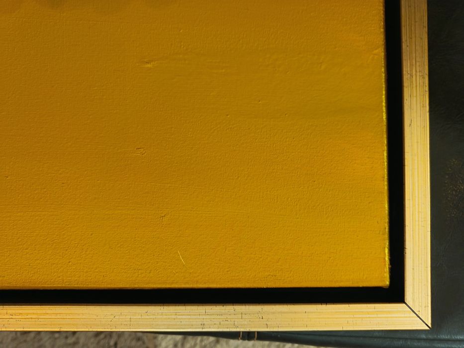 Абстрактна картина масло върху платно.  60/45 см. Рамкирана.