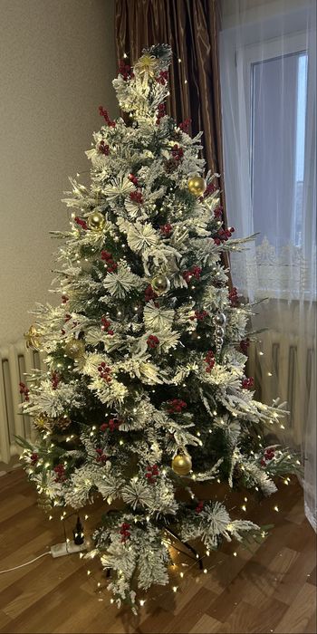 Елка 1.8м.Со снегом