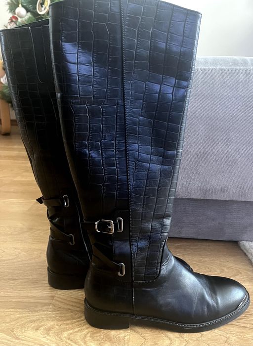 Кожени ботуши Sara Pen