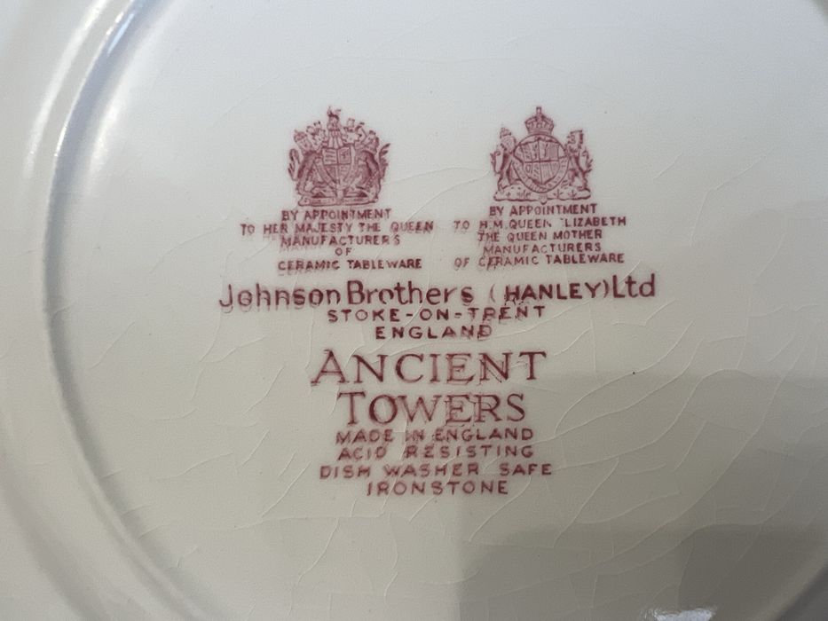 6 farfurii desert englezesti Johnson Bros