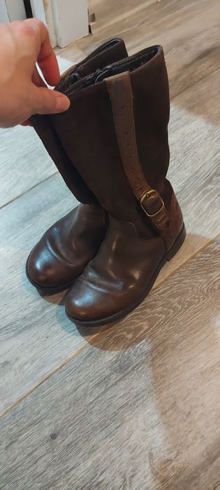 Cizmulițe piele fetite Clarks
