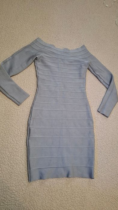 Herve Leger коктейльное бандажной платье