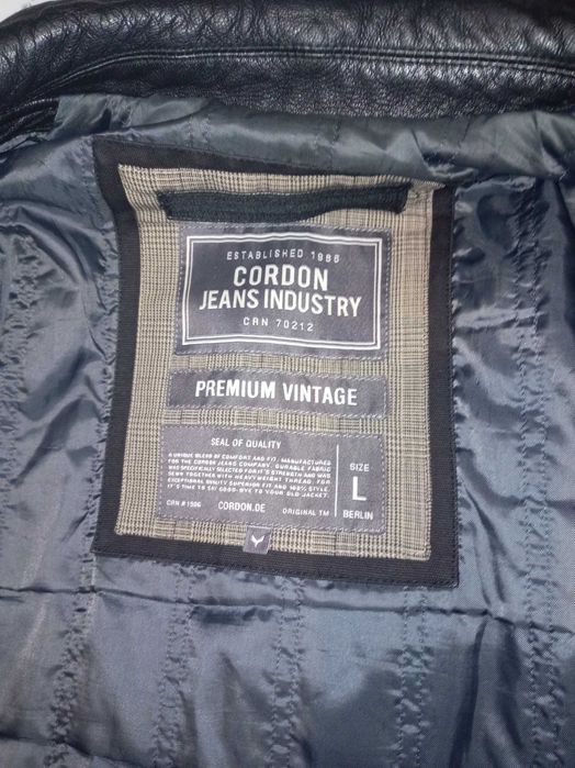 Кожено яке cordon jeans crn 70212