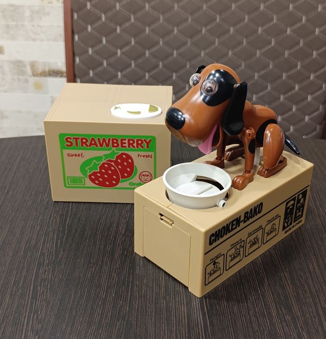 Копилки интерактивные "Кот воришка", "Собака"