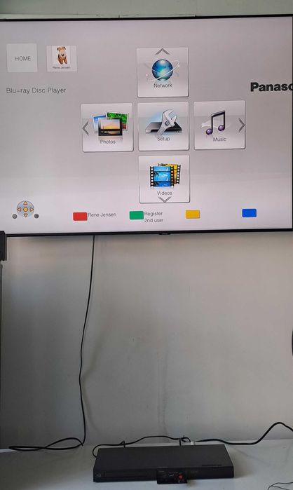 Media Player Panasonic DMP BDT 130 – USB / MKV / 3D HDD – cu telecomanda