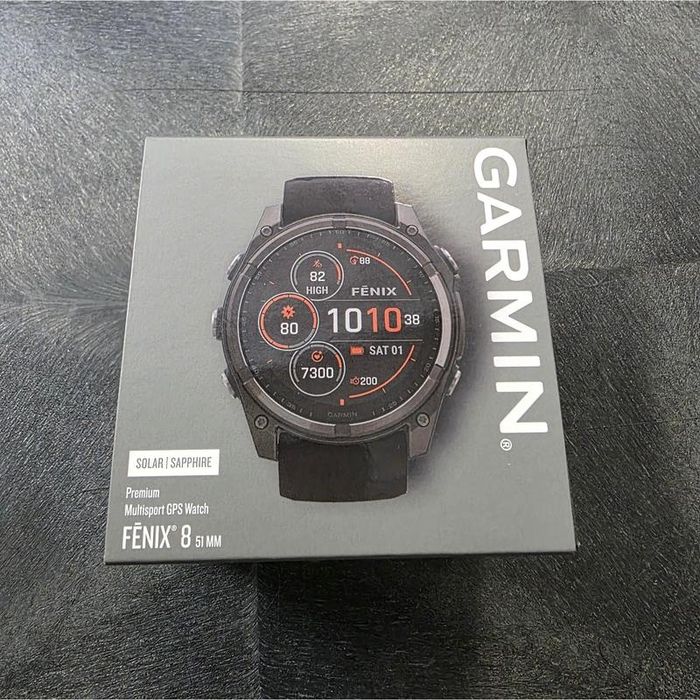 Garmin fenix 8 solar / mip 51 mm - nou -  garantie 2 ani