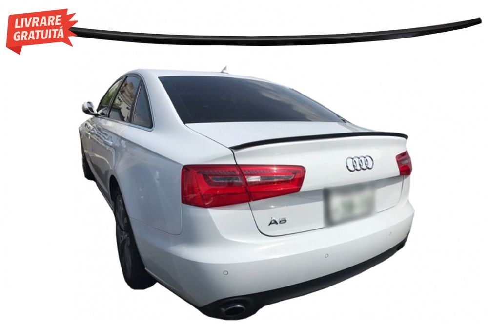 Eleron portbagaj AUDI A6 C7 4G 4 Usi (2011-2018) Negru Lucios