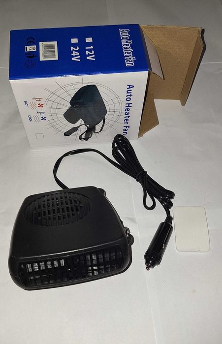 Incalzitor auto aeroterma masina 12 v suflanta aer cald feon auto NOU