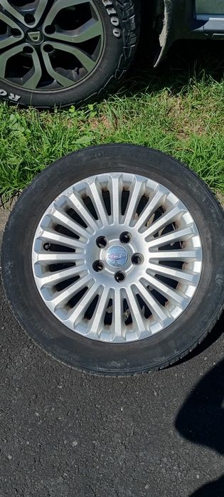 Jante aliaj Ford Focus 16''  x5 echipate cu cauciucuri mixte 205/55/16