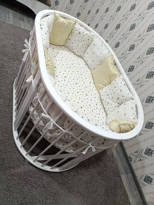 Кроватка трансформер 8 в 1, люлька