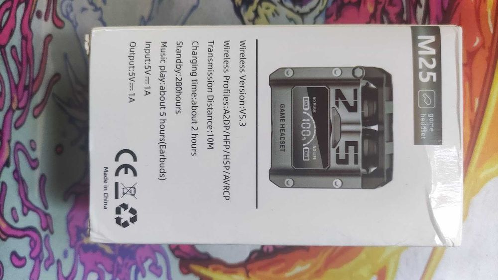 Слушалки M25 Gaming Bluetooth Wireless