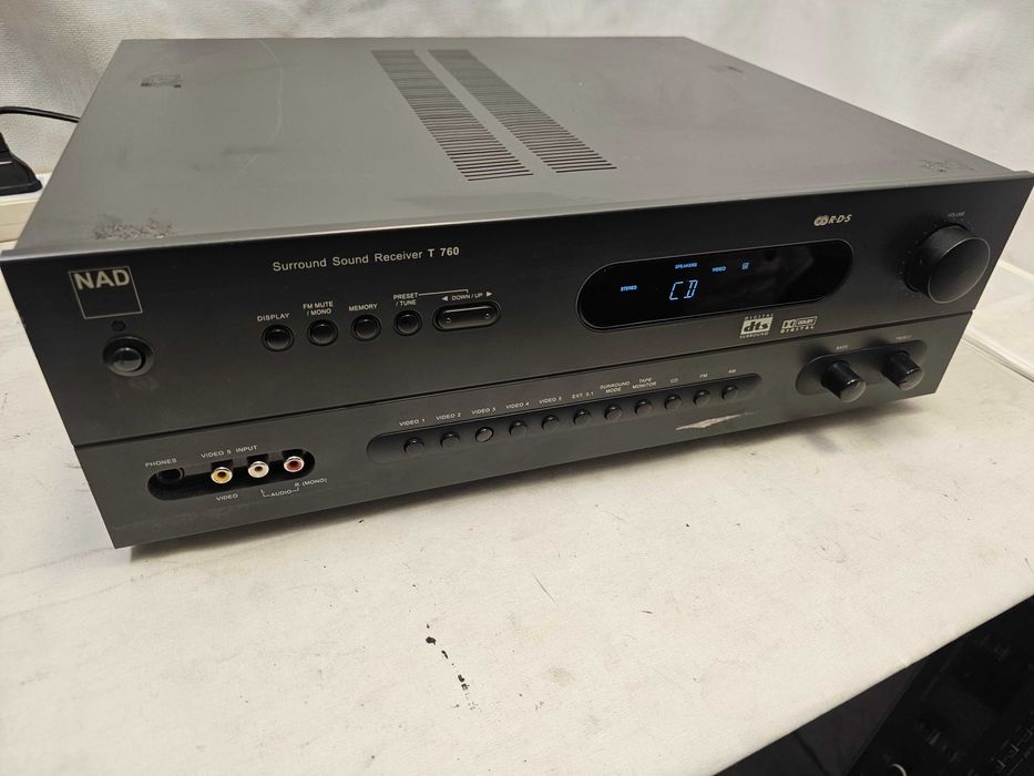 Receiver NAD T 760 - High-End Surround Sound / Stereo - Audiofil